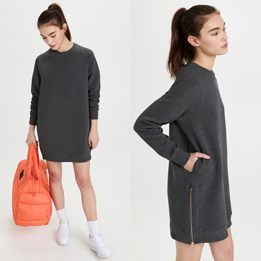 NWT Varley Albret Lounge Sweater Tunic Dress - Picture 5 of 15